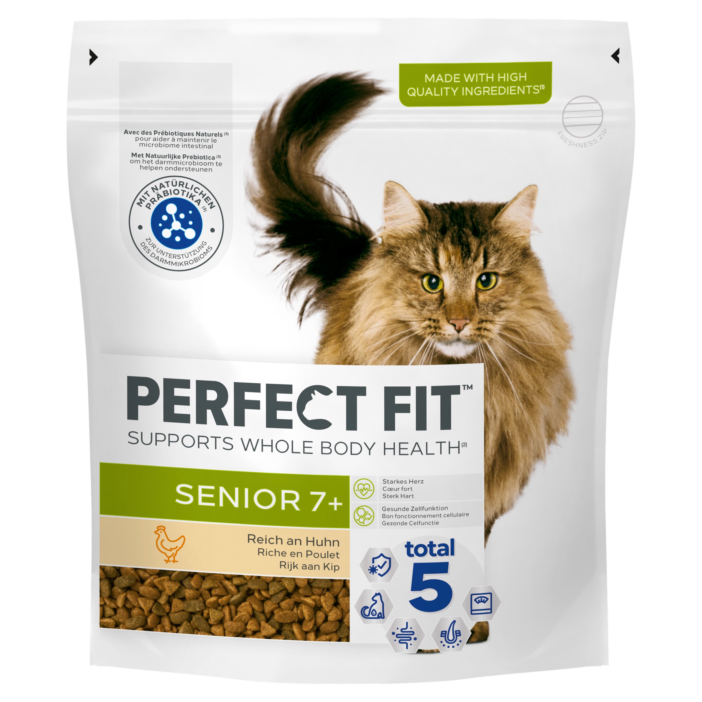 Perfect Fit Premium Kattenvoeding Senior 7+ Kip 750 g
