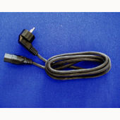CEE Toestelsnoer 2.0 m Zwart 3x 1.5 mm2