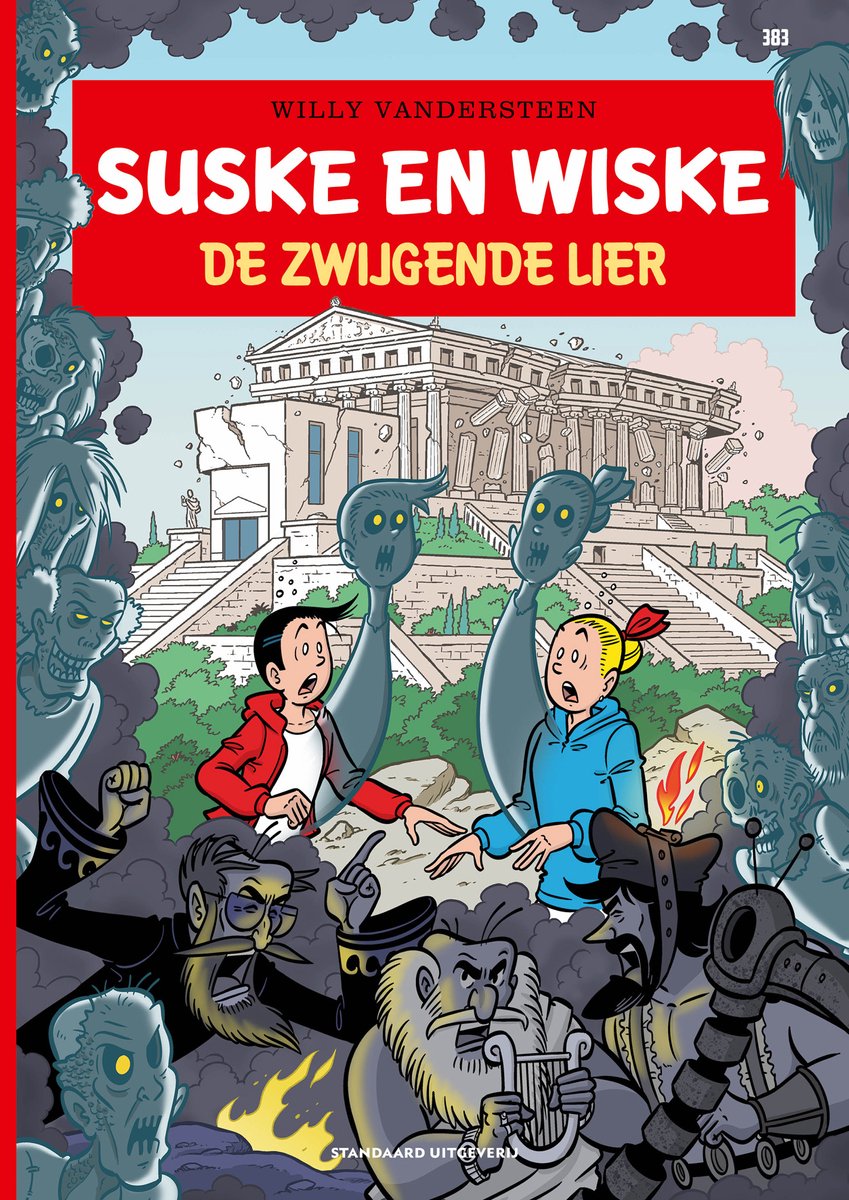 Stripverhaal Suske en Wiske 383 De zwijgende Lier