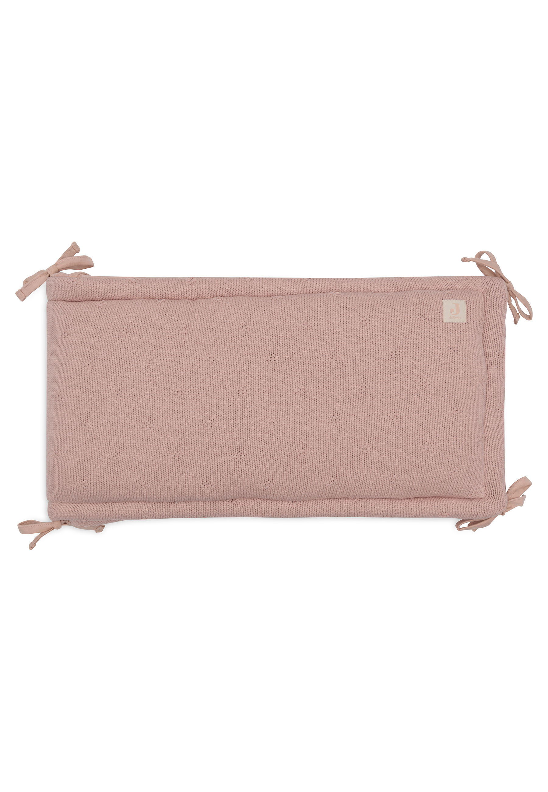 Jollein Bed-Parkomtrek Cosy Knit Wild Rose 180x30 cm