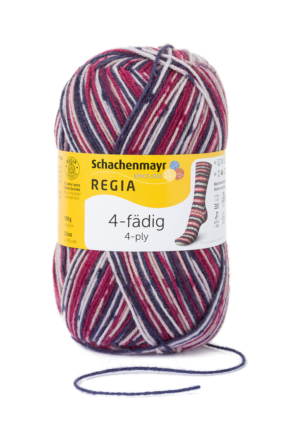 Schachenmayr Breigaren Color 4-Ply 100g Ski Muts