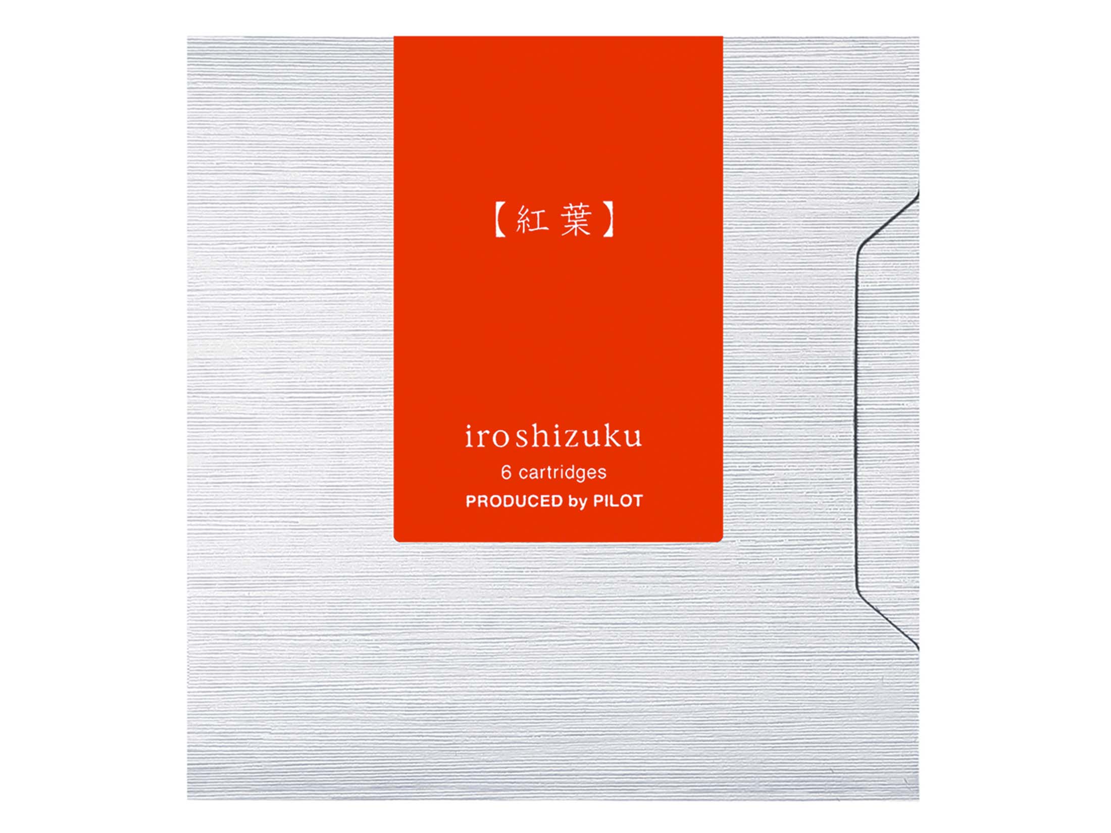 Pilot Iroshizuku Inktpatronen Rood Yama-Budo 6 stuks