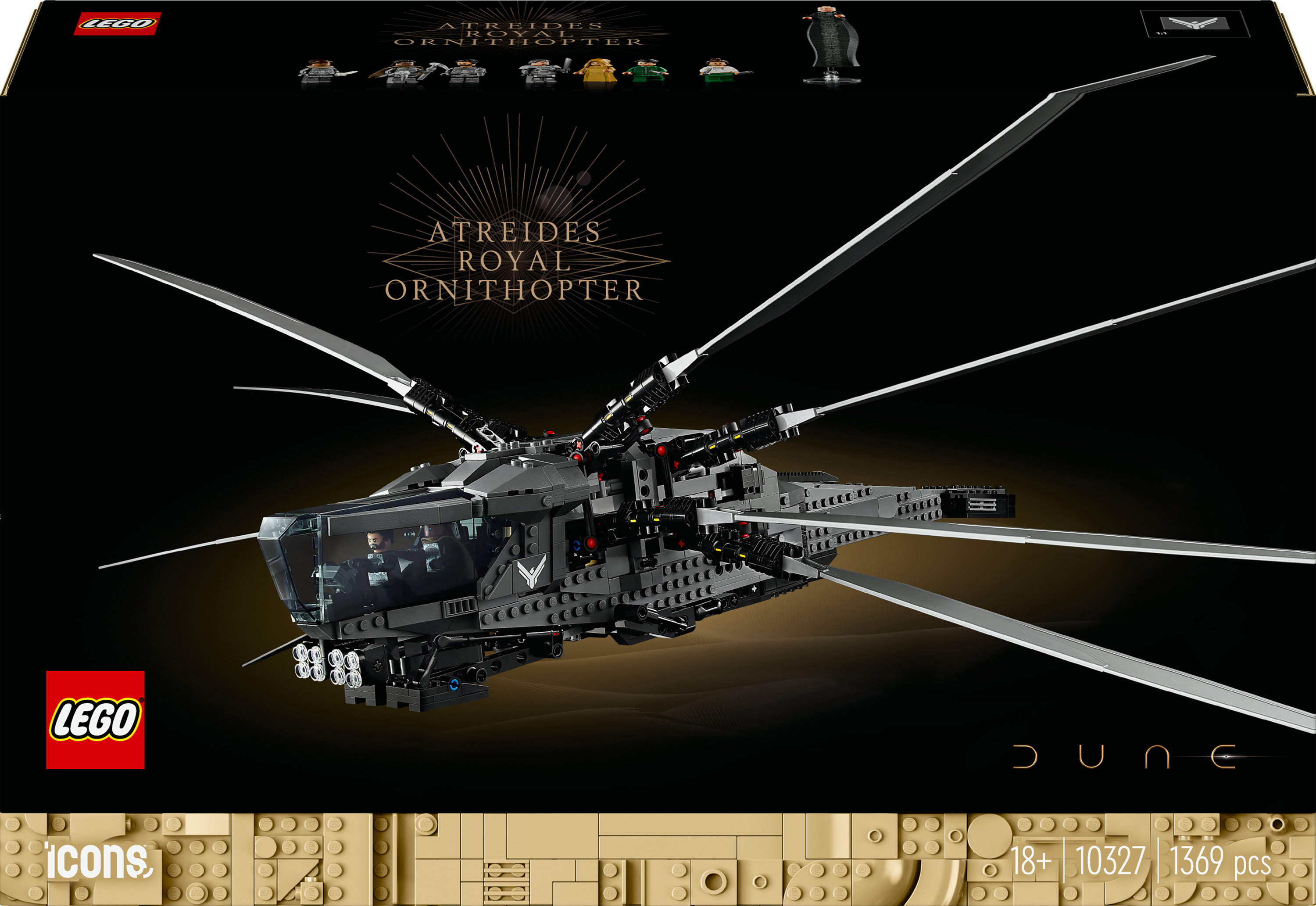 LEGO Icons 10327 Dune Aireides Royal Omithopter