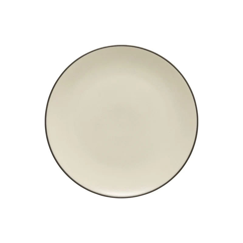 Costa Nova Plat Bord Stacked Organic Zoutwit 27cm - Aardewerk