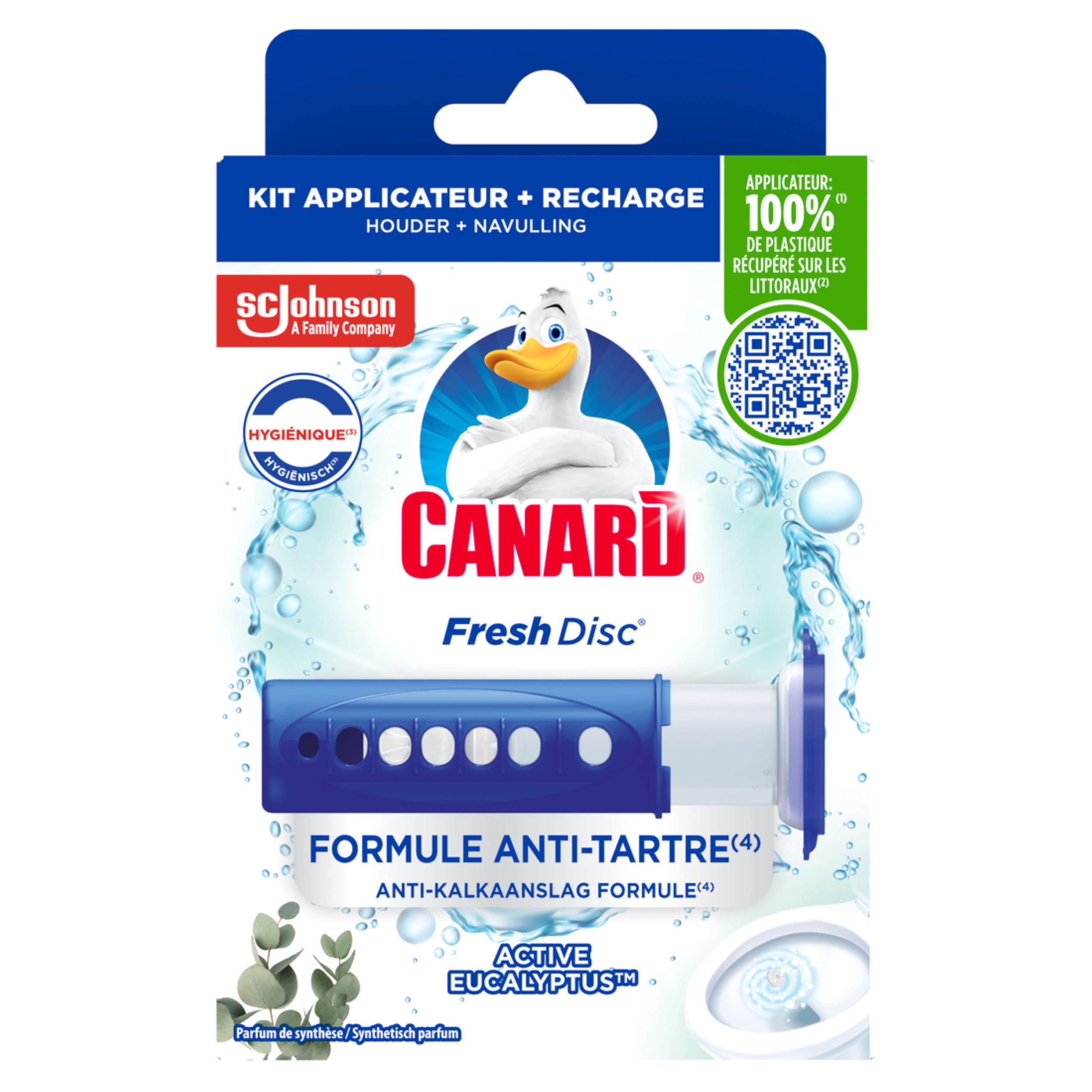 Canard Toiletreiniger Fresh Disc Apparaat Color Blue 36 ml