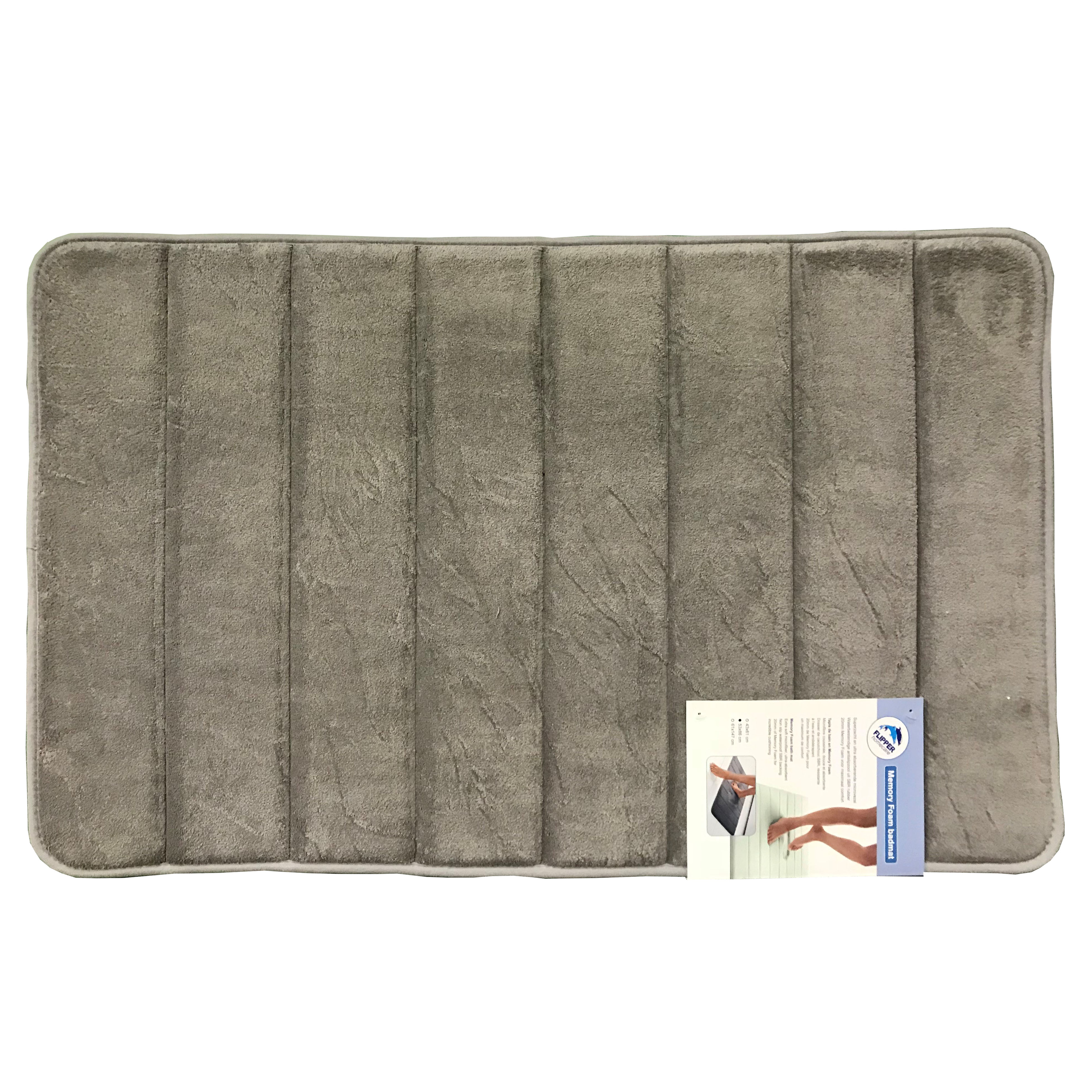 Flipper Badmat Comfort Antraciet 53x86 cm - Microvezel