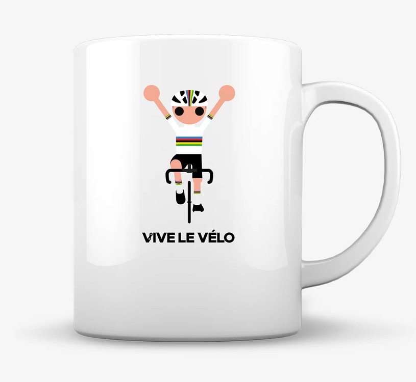 Vive le Vélo Koffiemok Odieltje Wereldkampioen