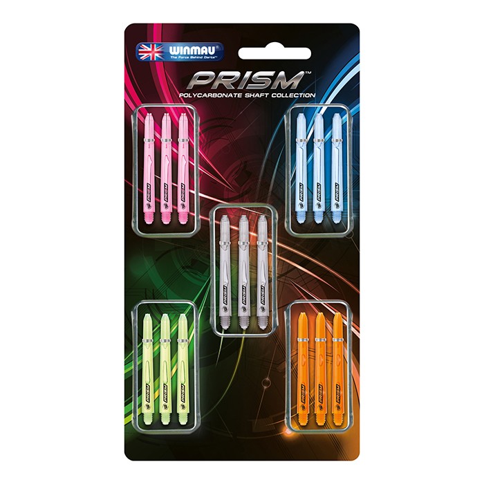 Winmau Dart Shafts 5-pack Prism - assorti - prijs per stuk