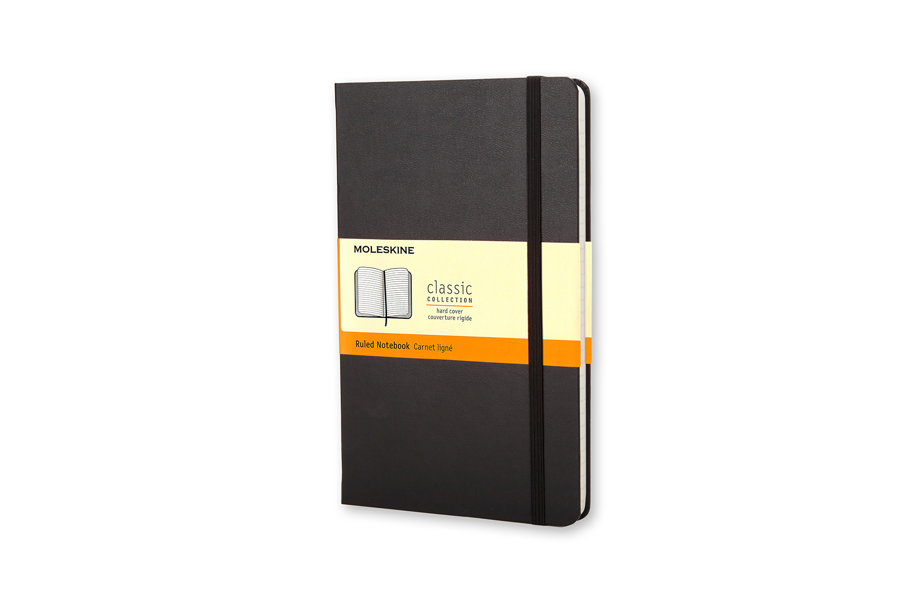 Moleskine Notebook Large Notes Gelijnd Hard Cover - Zwart