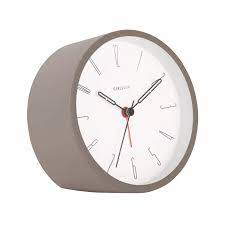 Karlsson Alarmklok Belle Numbers 11cm Warm Grey - Analoog