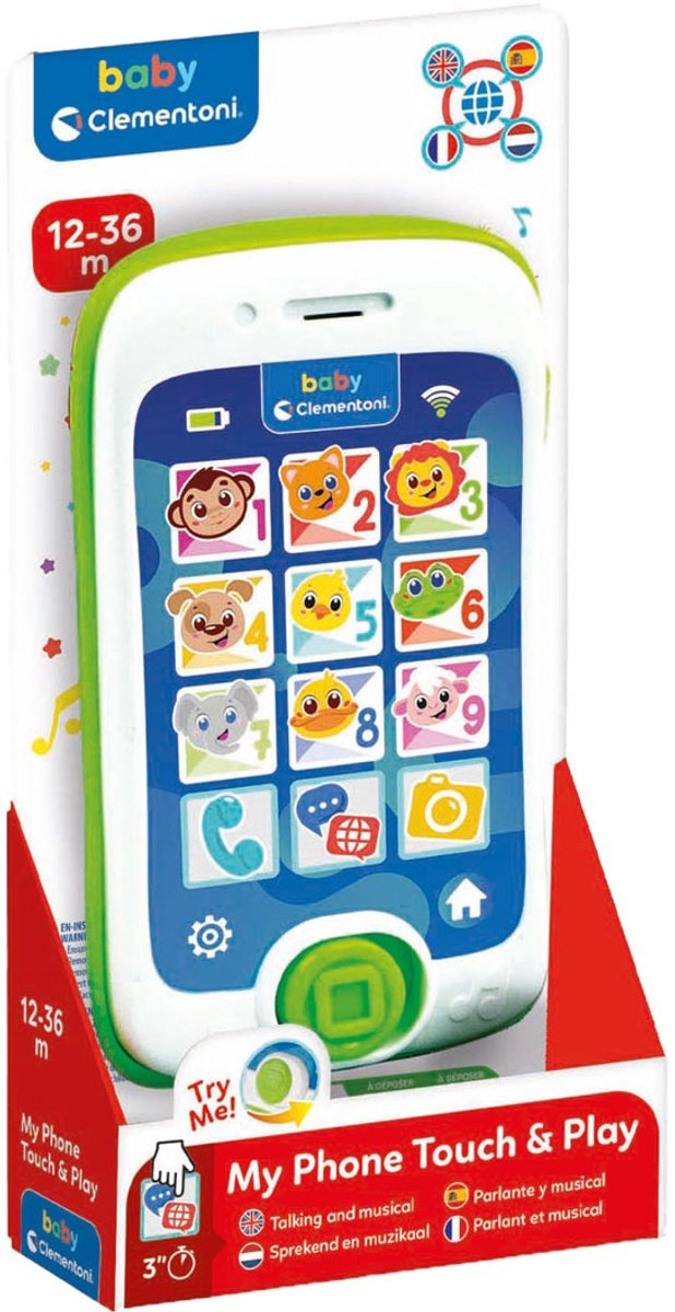 Clementoni Baby Smartphone met licht en geluid