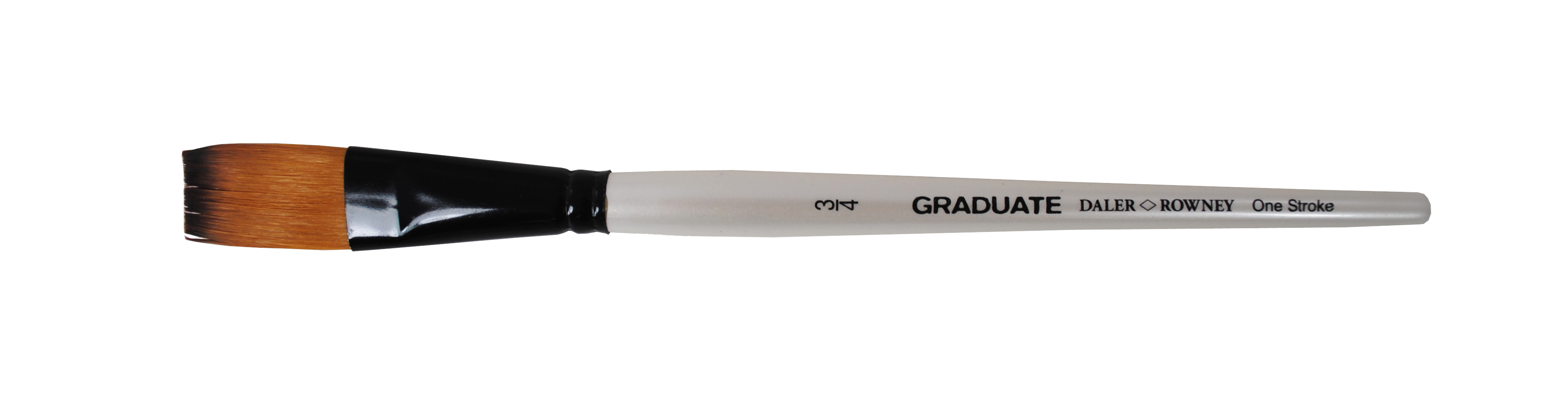 Daler Rowney Penseel Graduate Plat Lang 1/4 - Synthetisch