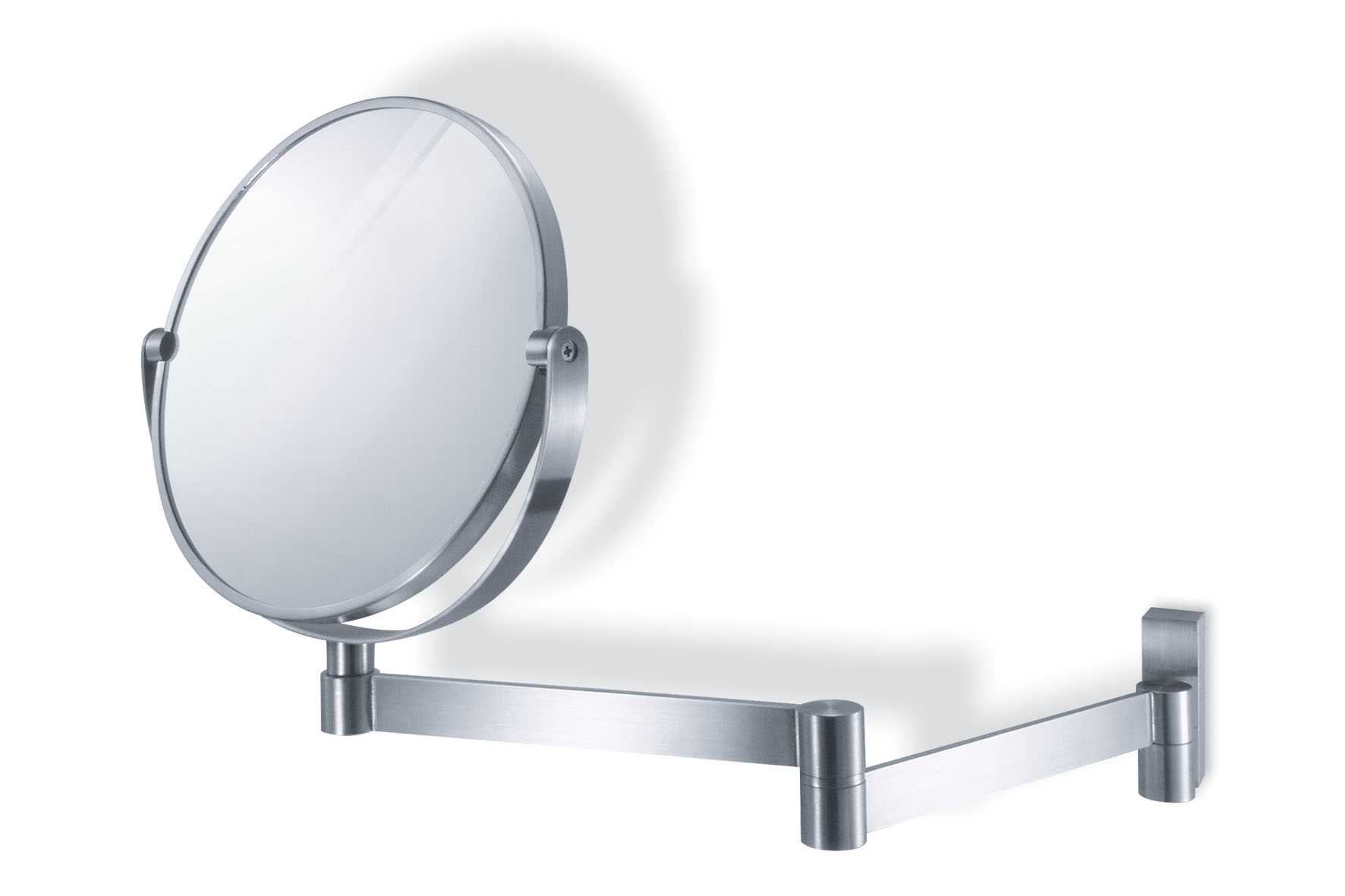 ZACK Lineo Make-up Spiegel RVS Mat