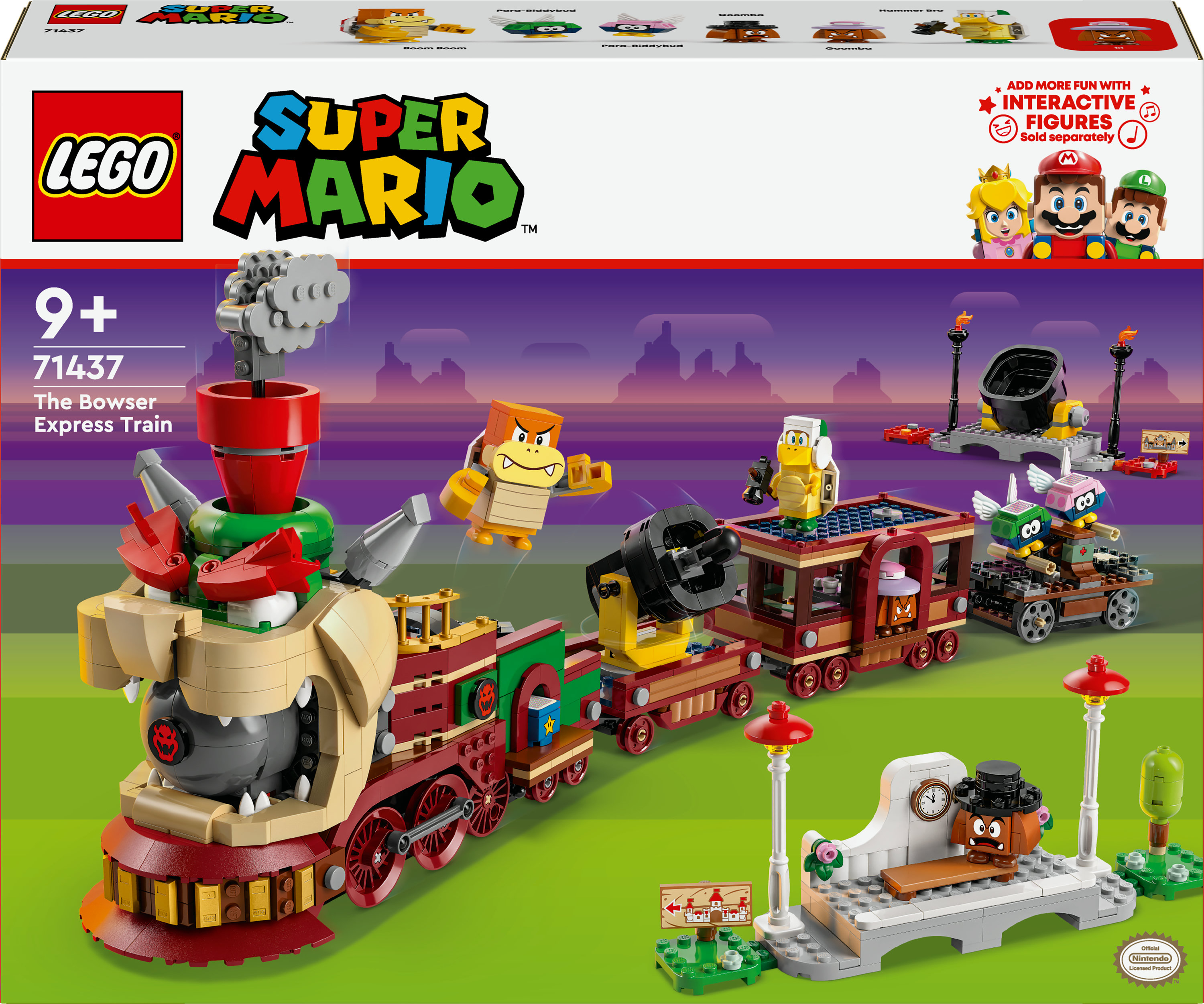 LEGO Super Mario 71437 De Bowser Exprestrein LEGO Super Mario 71437 De Bowser Exprestrein