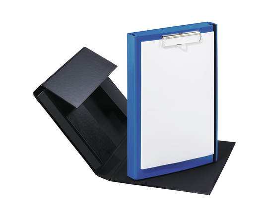 Pagna Duobox A4 Elastomap/Klembord - Zwart
