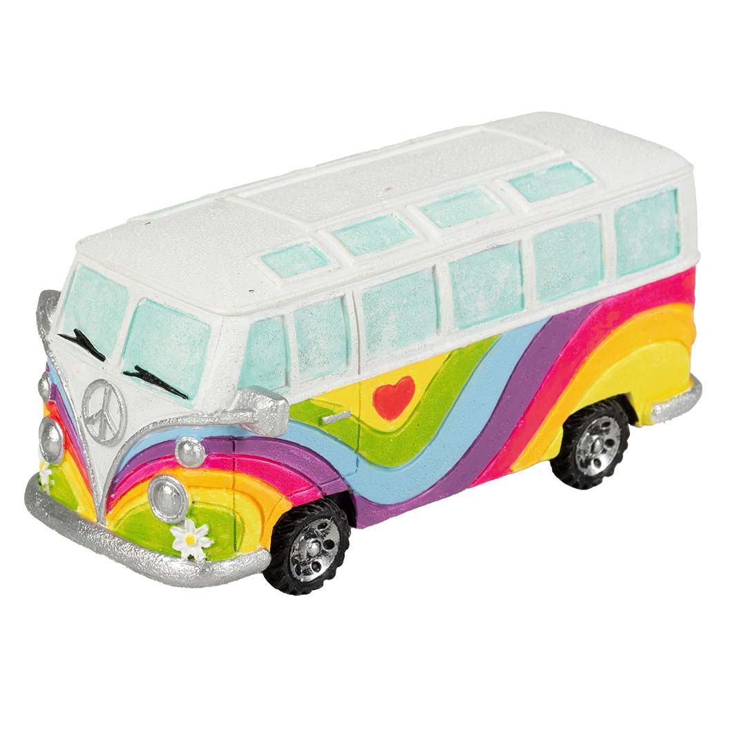 Aqua Della Hippie Bus voor Aquarium 13x6x6 cm