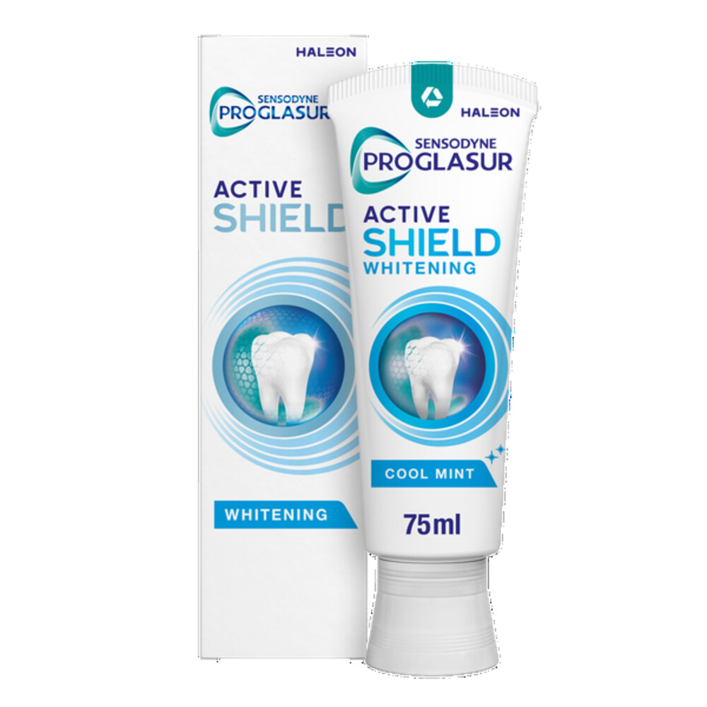 Sensodyne Proglasur Tandpasta Active Shield Whitening 75 ml