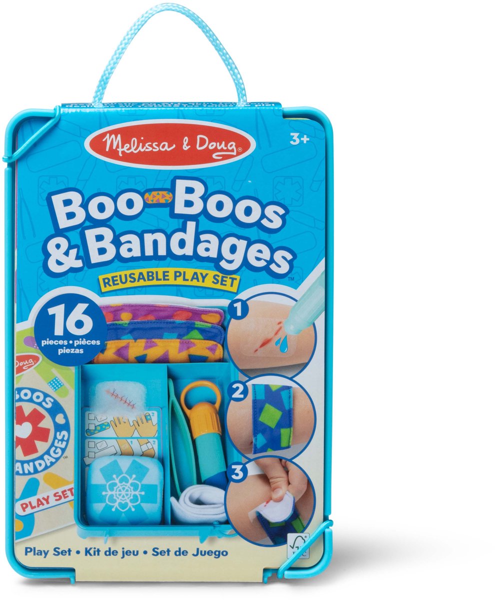 Melissa & Doug - Boo-Boos & Bandages, EHBO speelset