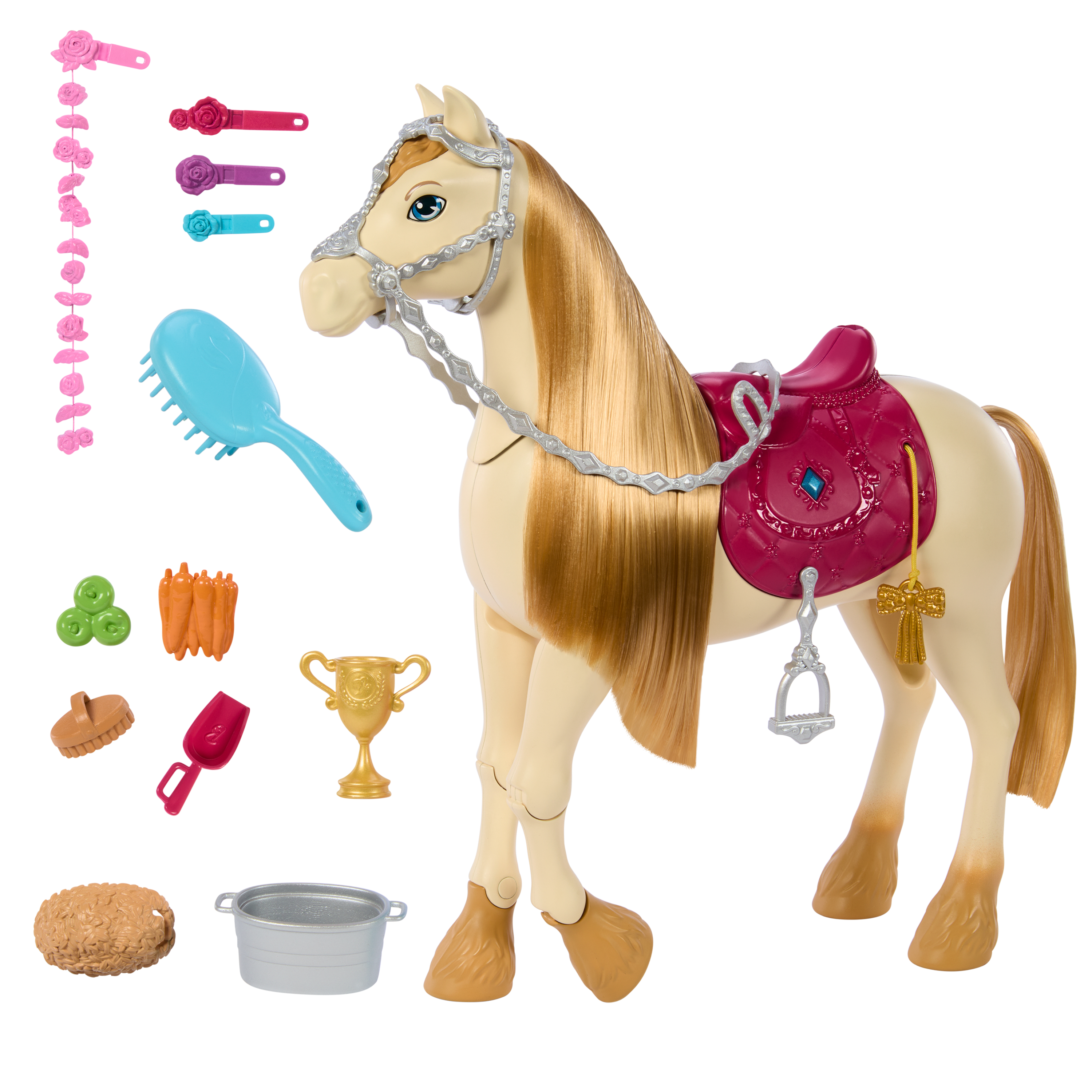 Barbie Mysteries Dans- en Showpaard met accessoires