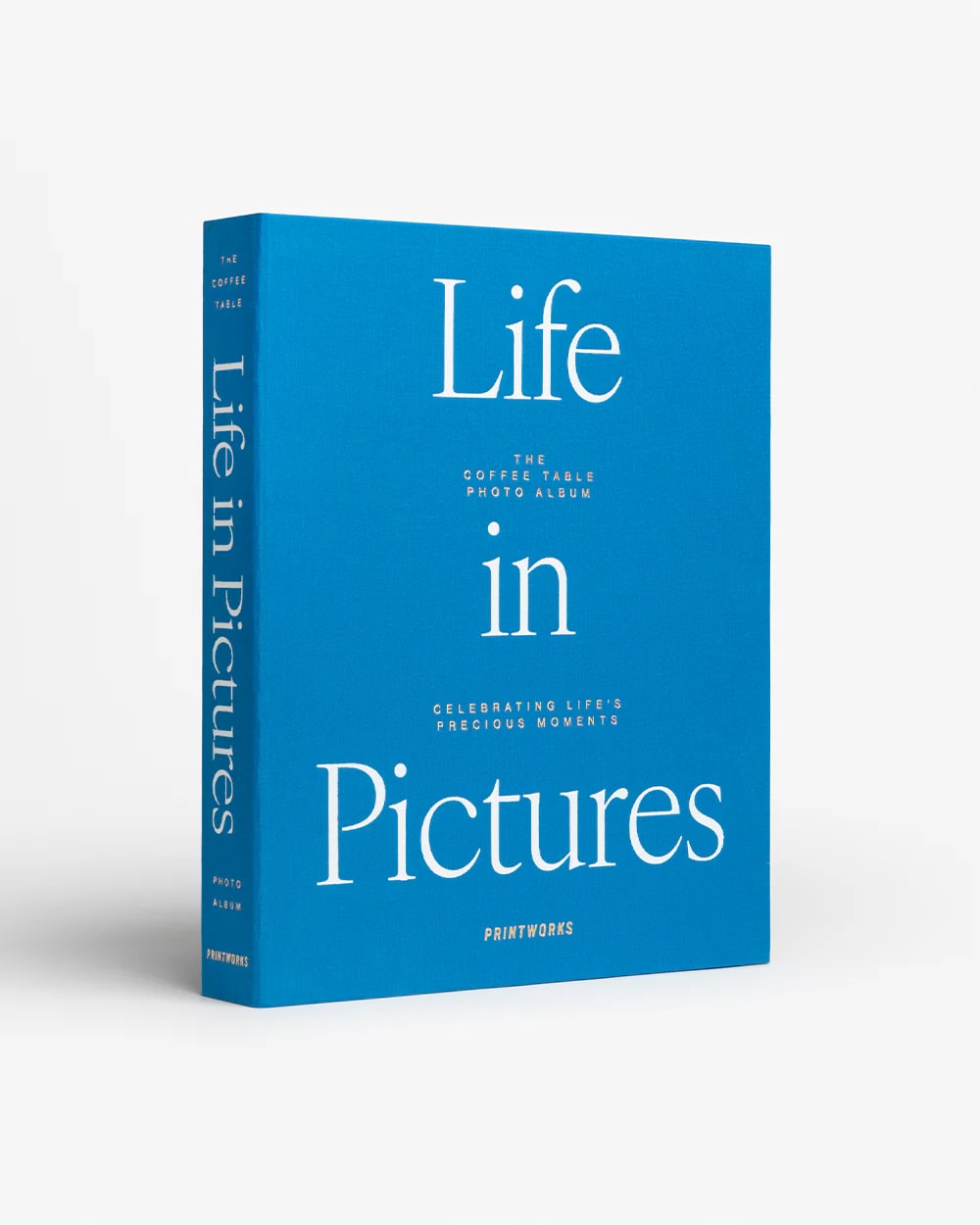 Printworks Fotoalbum Life in Pictures - 26.7x32.5x5 cm - Blauw