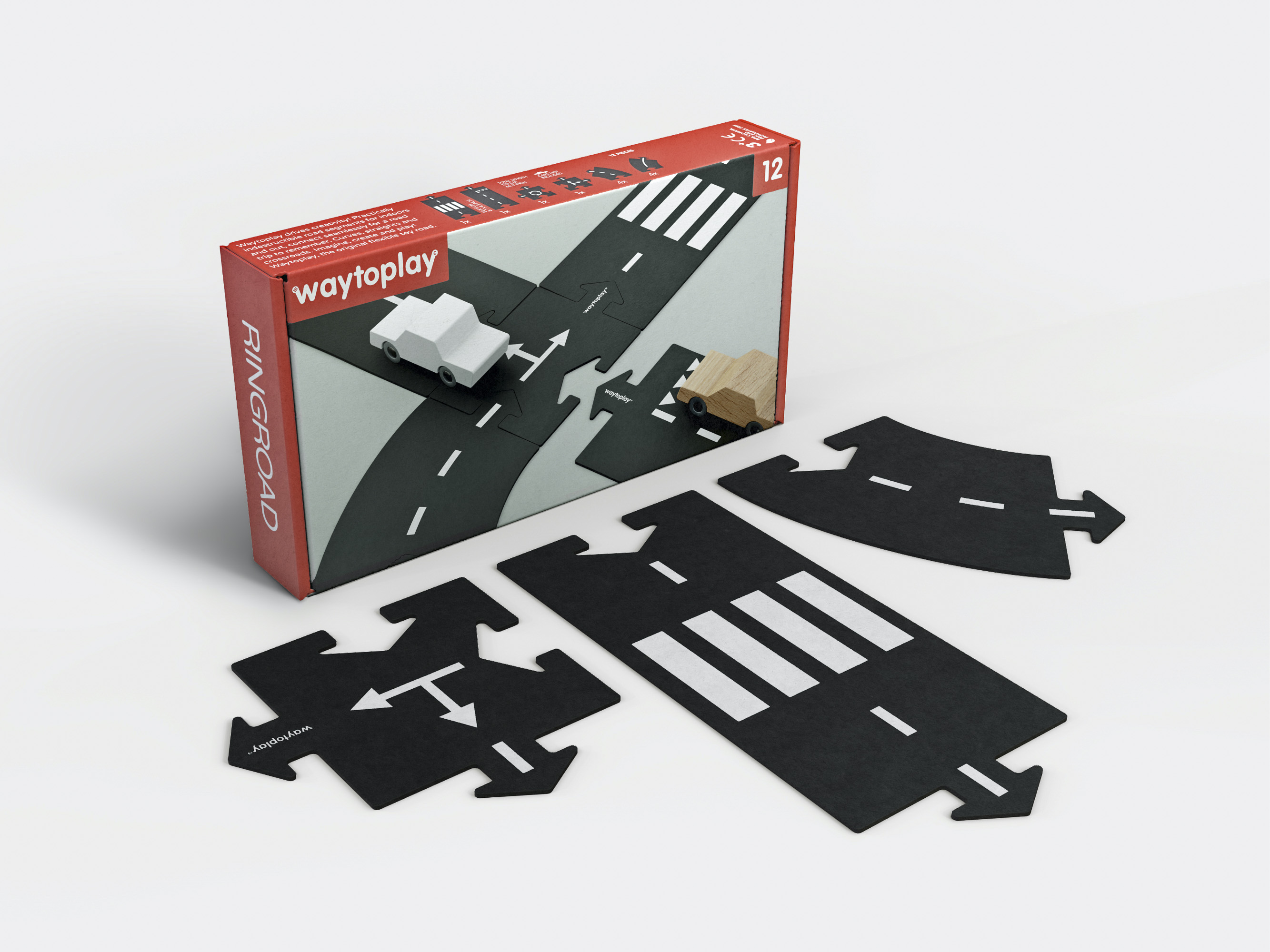 WaytoPlay Ring Road 12-delig Flexibel Stratenplan