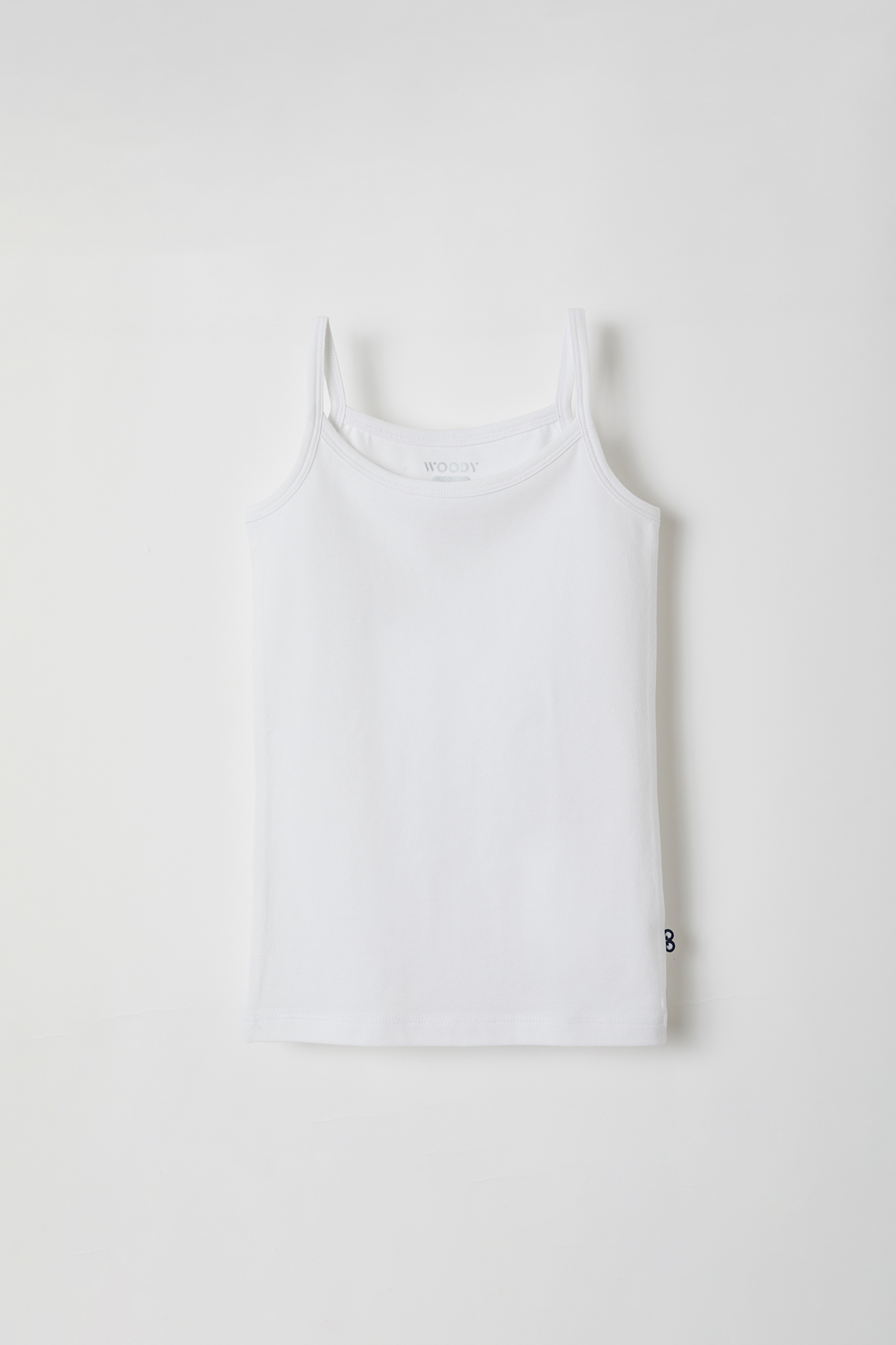 Woody Singlet Meisjes Wit 4 Jaar
