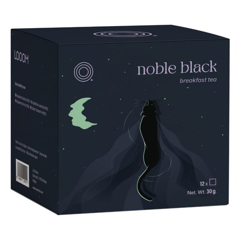 LOOOM Thee Noble Black 12x 30g - Black/Breakfast Tea