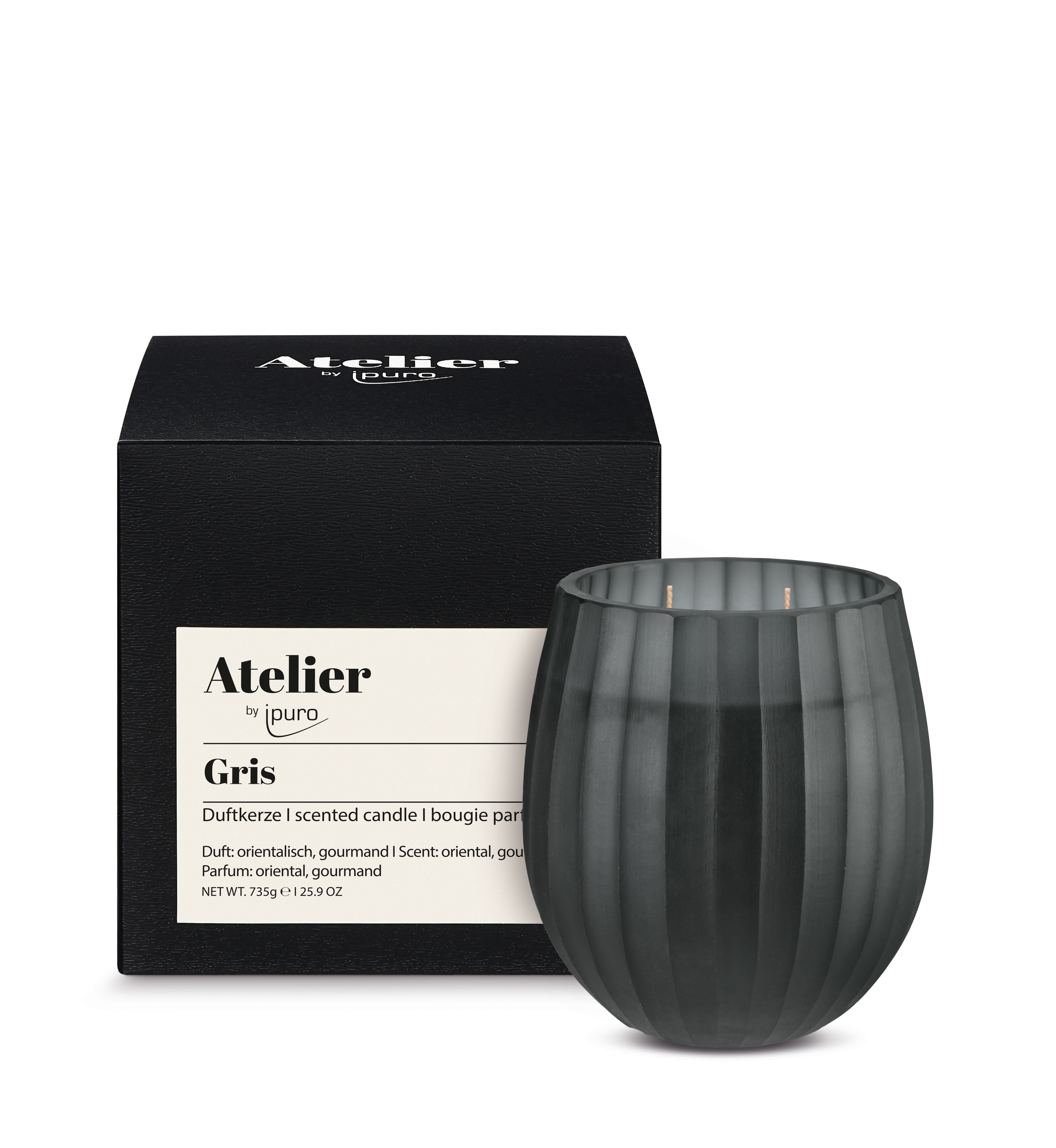 Atelier by Ipuro Geurkaars Gris 735g