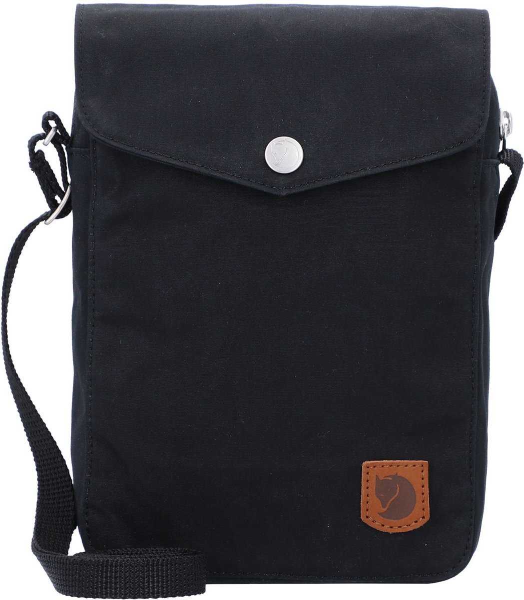 Fjallraven Crossbody Greenland Pocket Black 16x5x22 cm - G-1000 HeavyDuty
