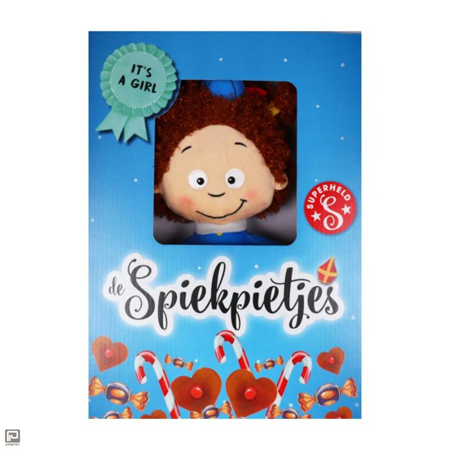 De Spiekpietjespop Meisjes 30 cm Pepa