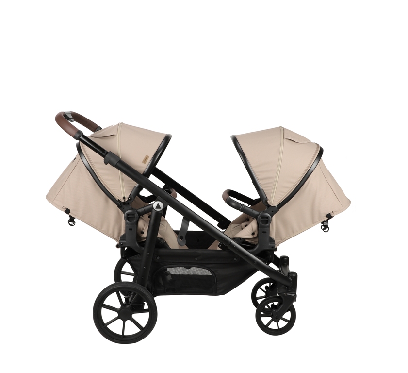 Topmark Wandelwagen Duo Combi Tweeling Sand