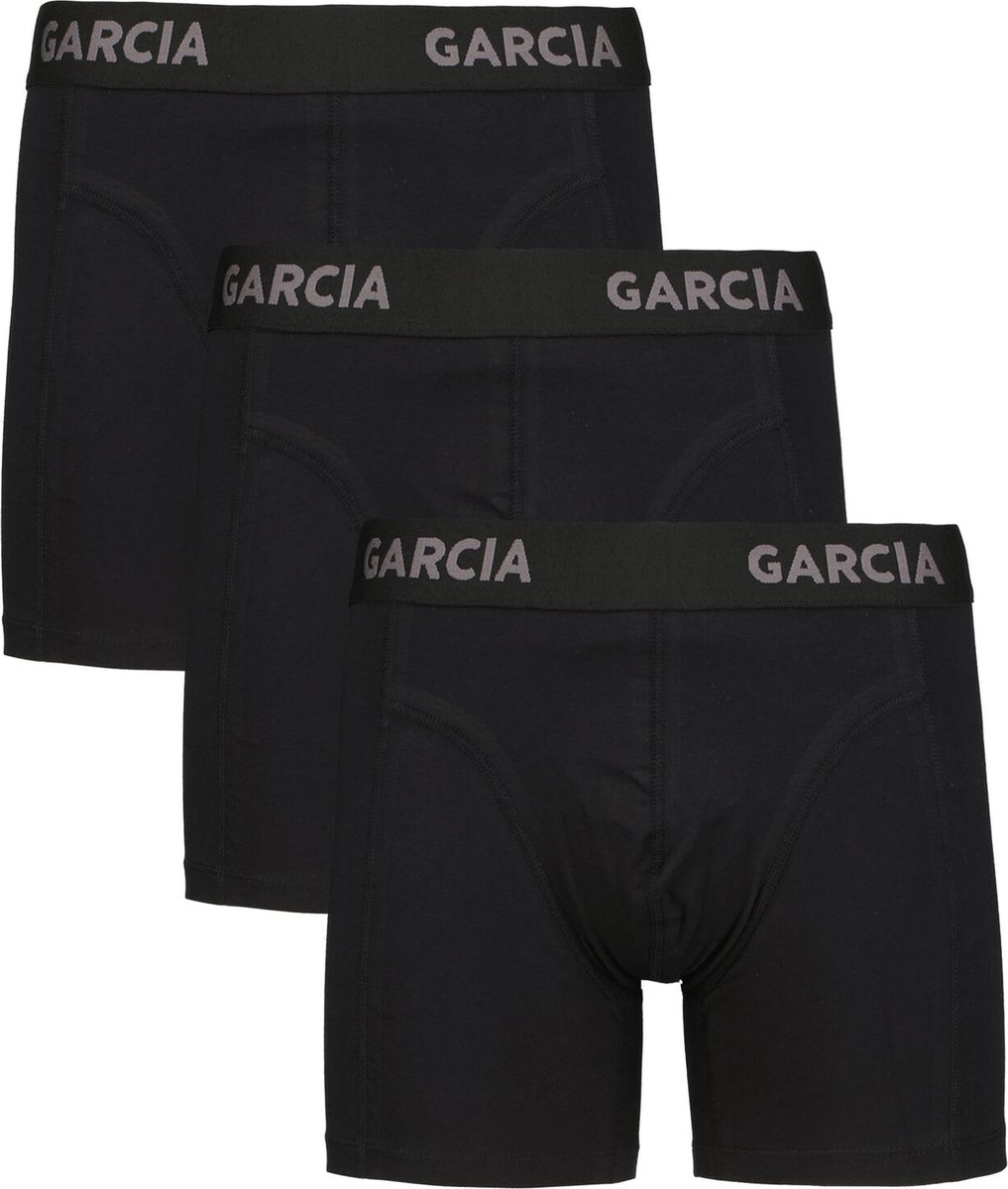 Garcia Boxershort Heren Logo Black small