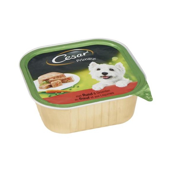 Cesar Rund & Groenten 300 g