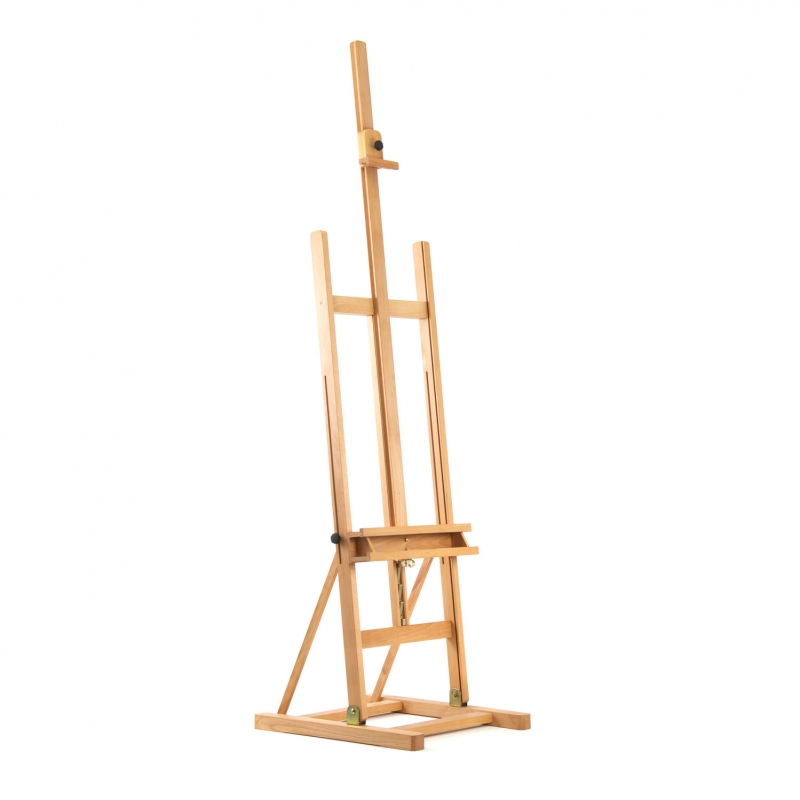 MUSEO Schildersezel Napoli H-Frame - Beukenhout - 61x51x134 cm