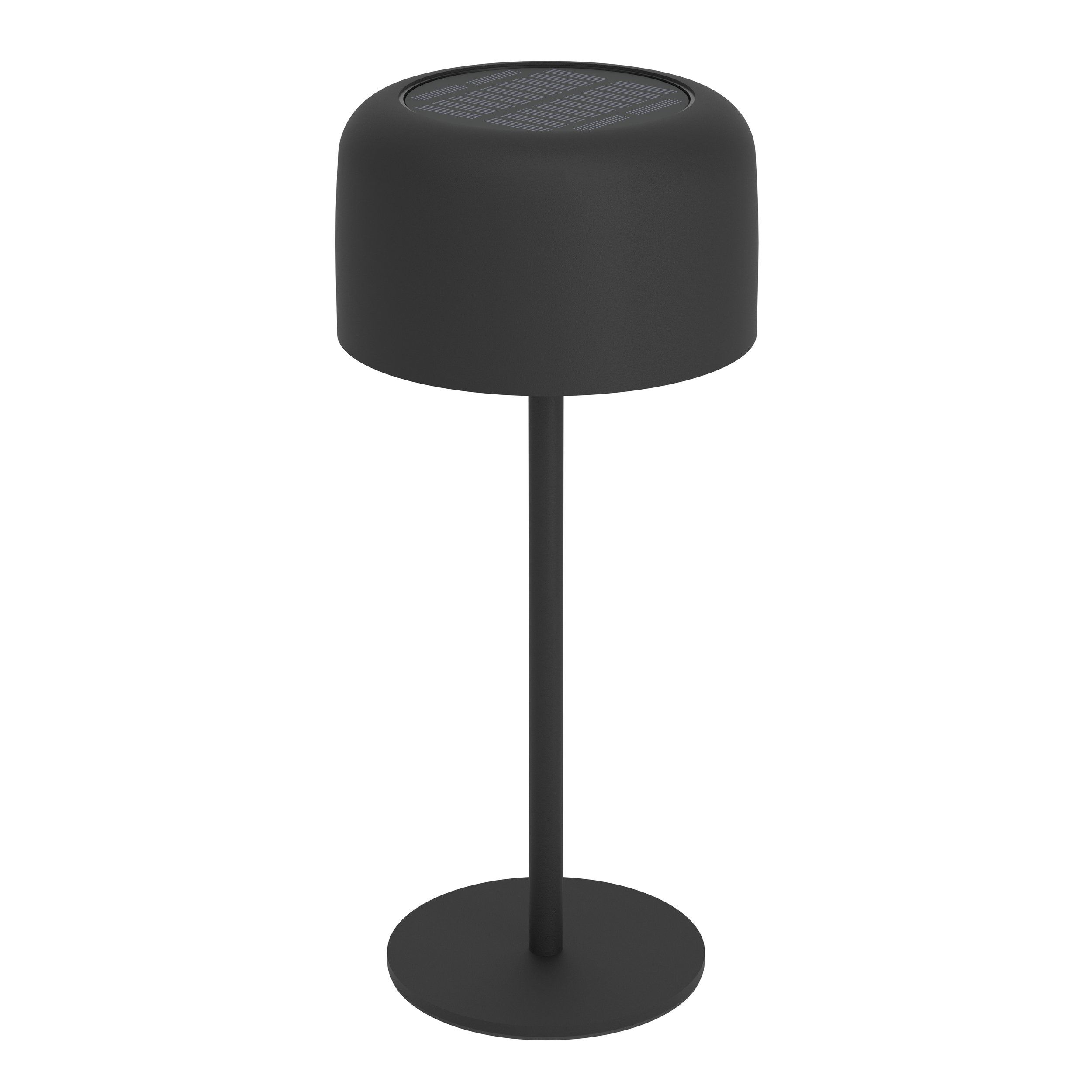 Eglo Roccanova Tafellamp Zwart 2.8W 270lm 3000K IP44 Oplaadbaar
