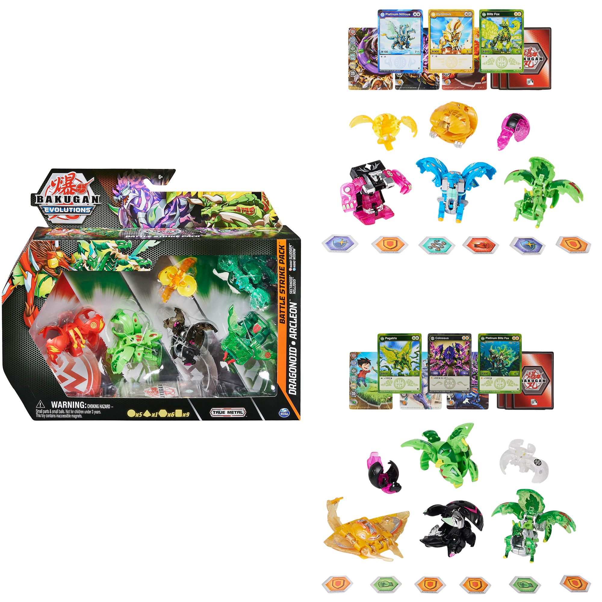 Bakugan Evolutions Battle Strike 6 Pack S4 Bakugan Evolutions Battle Strike 6 Pack S4