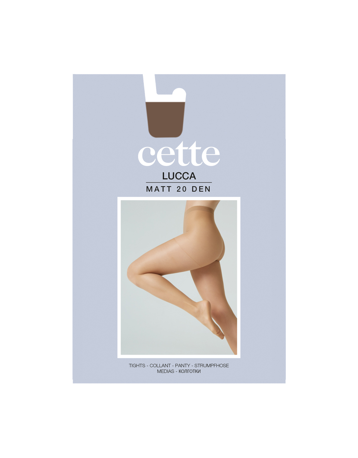 Cette Panty Lucca - 20 Den Soleil - Large