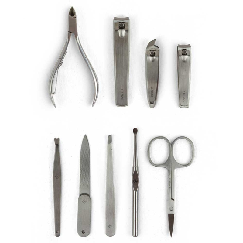 Society Manicureset Luxury 9-delig in Etui