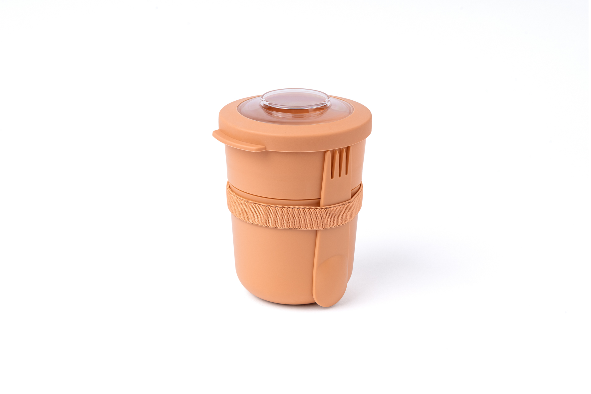 Amuse Lunchbowl Tylla Duo Peach 450+150ml - 10.4x14.2 cm