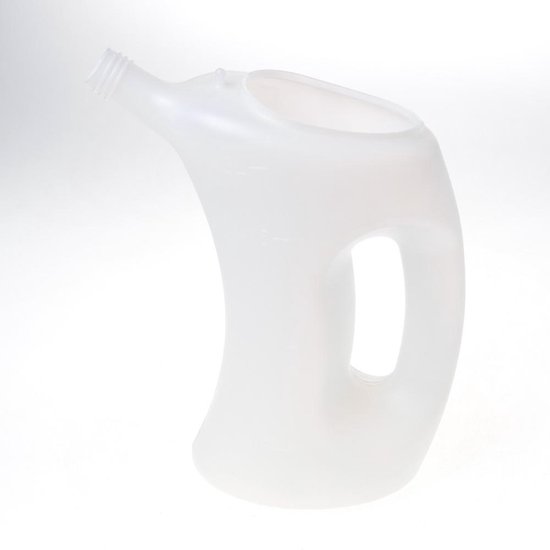 Maatbeker uit wit kunststof 2 liter inclusief flexibel ref 00328950