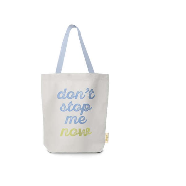 SHOPPER - DON'T STOP ME NOW ROCKET - 40x35cm - 100% KATOEN