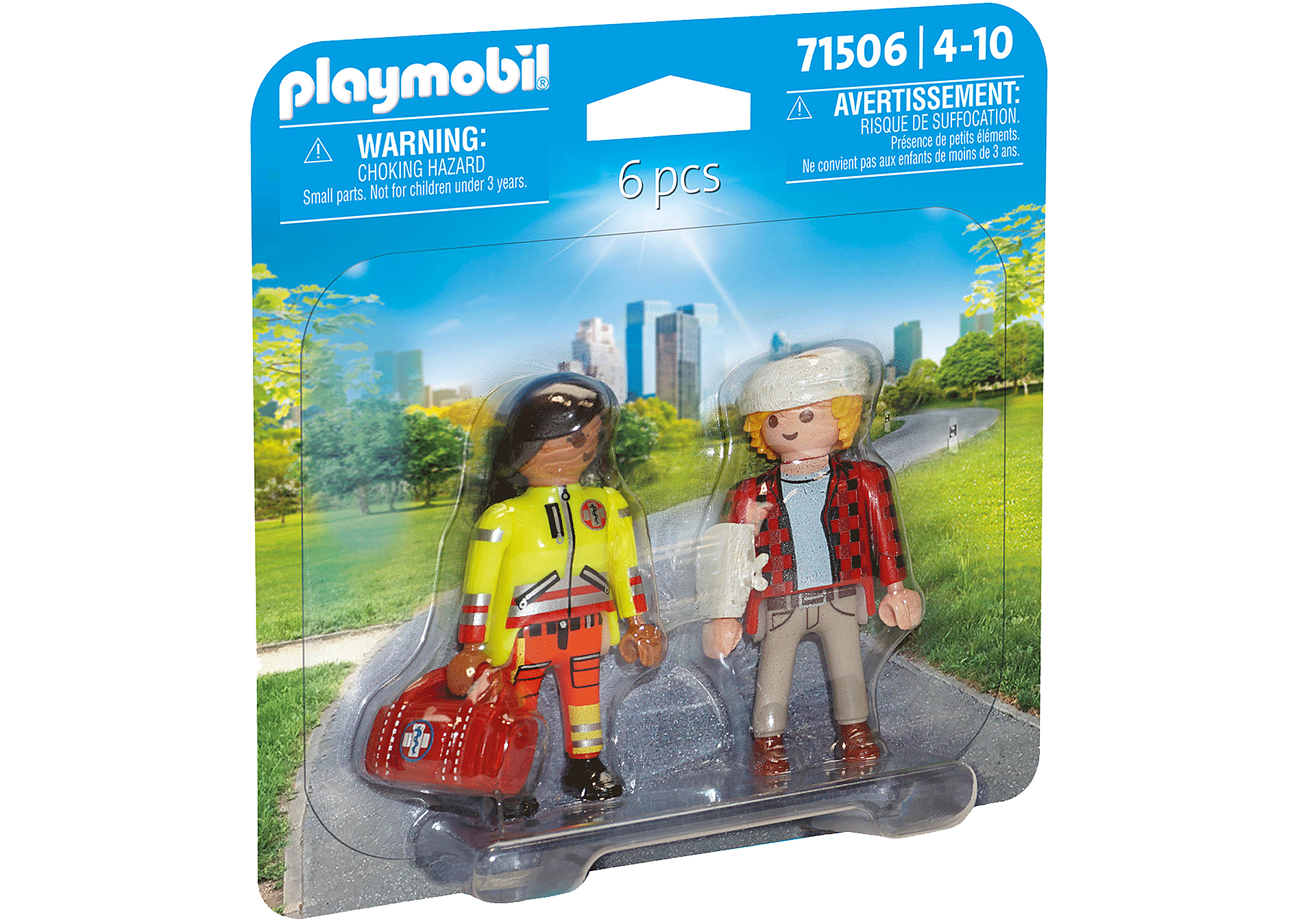 Playmobil DuoPacks 71506 Paramedicus met patient