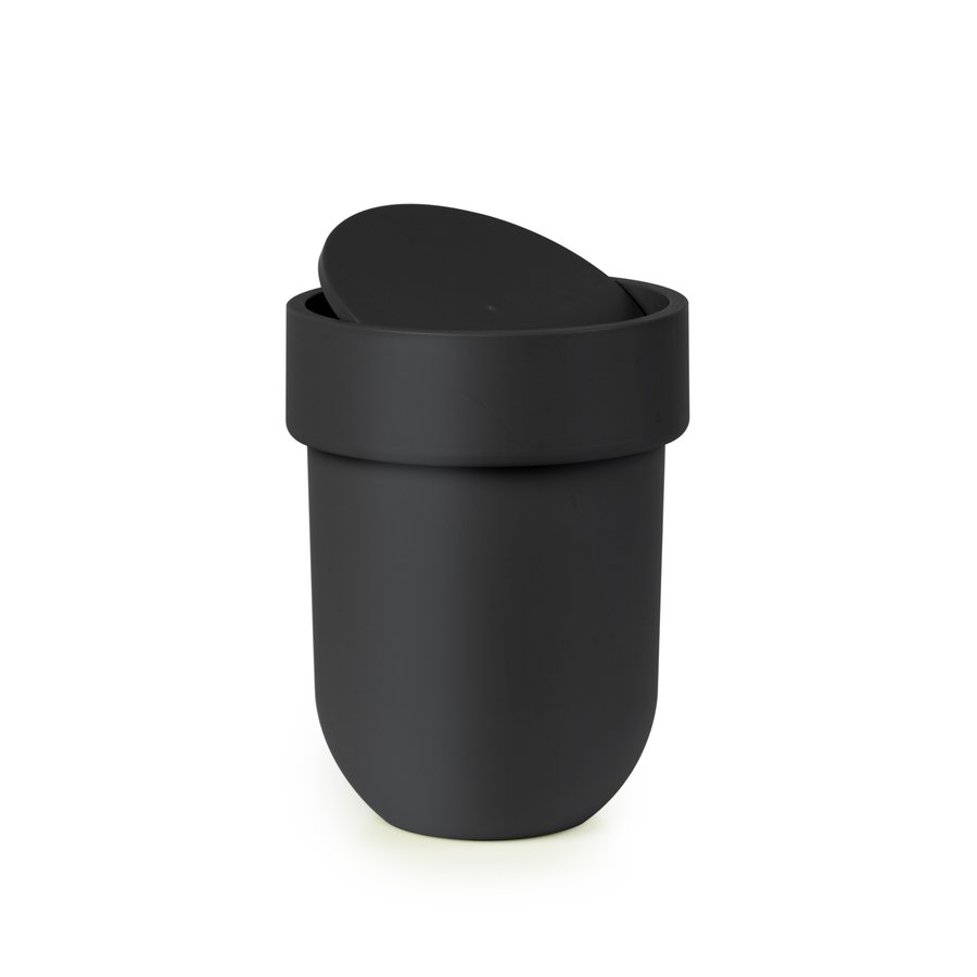 Umbra Afvalemmer Touch 9 l Zwart met Deksel