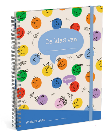 Vriendenboek Juf-Meester 19x24 cm