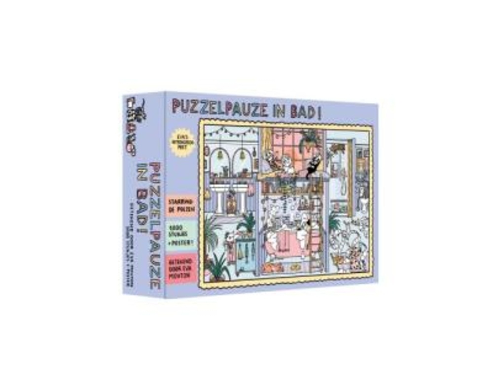 Eva's Introvertenpret - Puzzelpauze in Bad