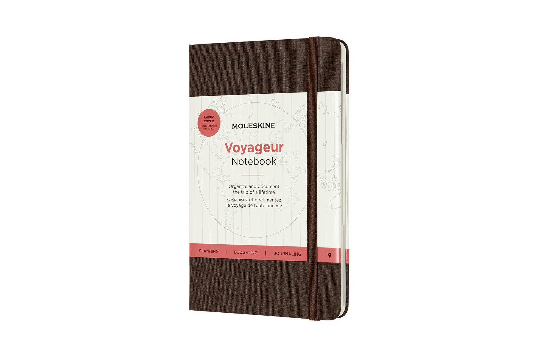 Moleskine Notebook Voyageur Reisdagboek Bruin