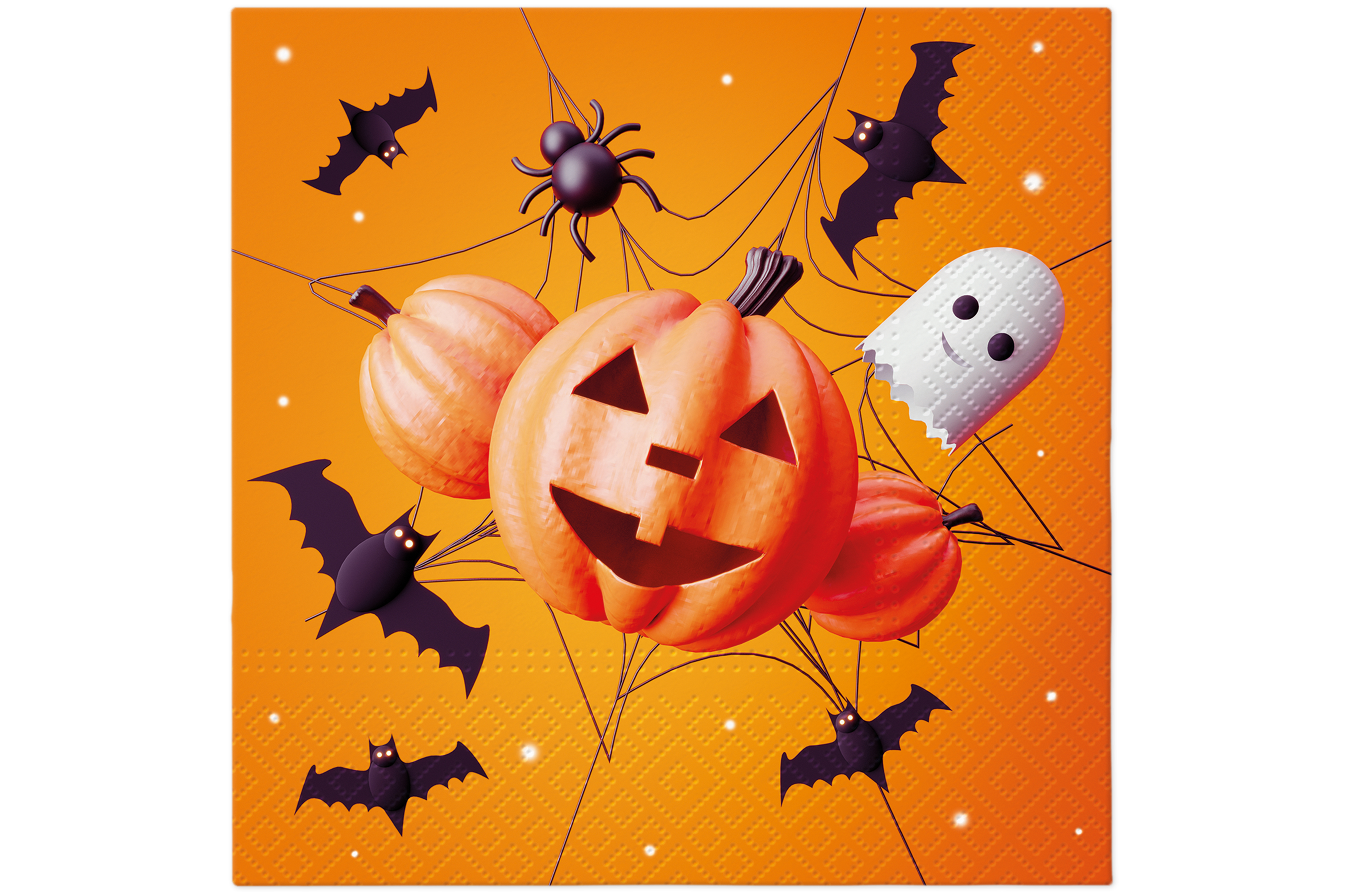 Cosy@Home Servetten Funny Halloween 33x33 cm 20 stuks