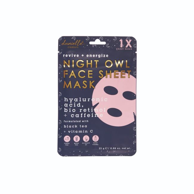 Danielle Creations Gezichtsmasker Night Owl 5 stuks