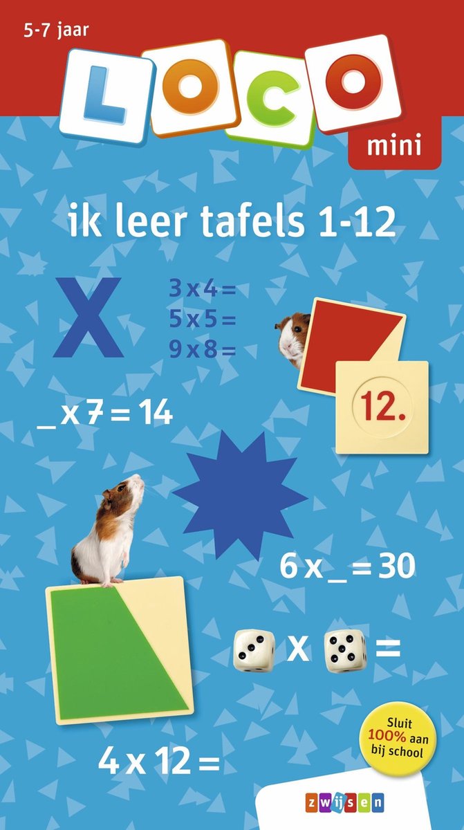 Loco Mini Ik leer Tafels 1-12 +5j