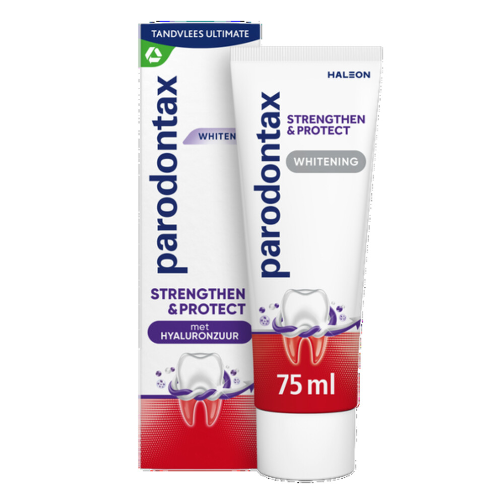 Parodontax Tandpasta Strenghten & Protect Whitening 75 ml